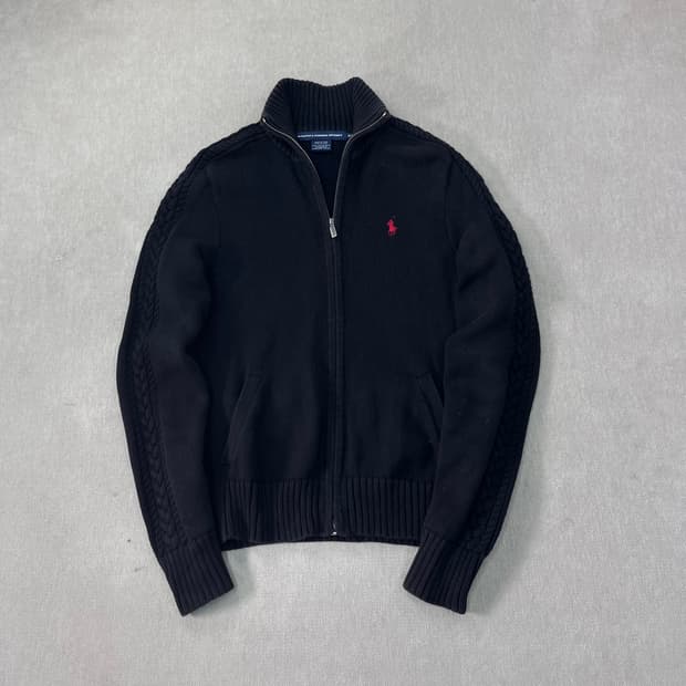95 폴로랄프로렌 스포츠 스몰포니 니트집업