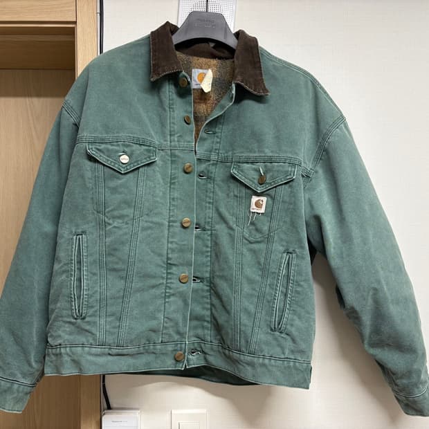 빈티지 칼하트 JB0694 aspen green large 라지