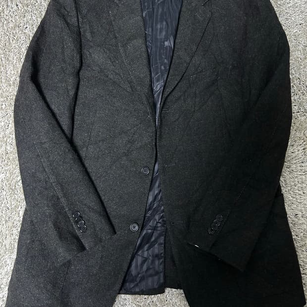 일본판 MALE &CO 울 체크 블레이저 사이즈 105~110