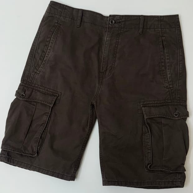 Levis 리바이스 브라운 카고 하프 팬츠
