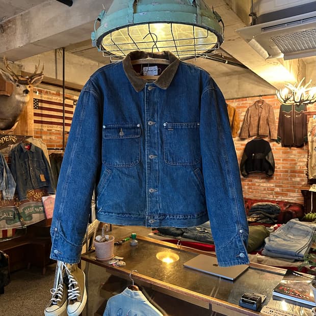 80s USA 빈티지 폴로 랄프로렌 덩가리 데님 자켓