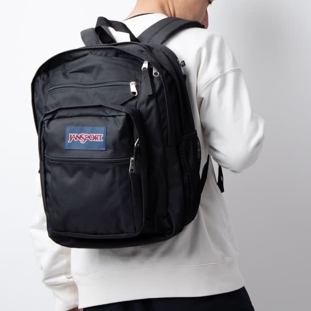 잔스포츠 빅 스튜던트 백팩 가방 블랙