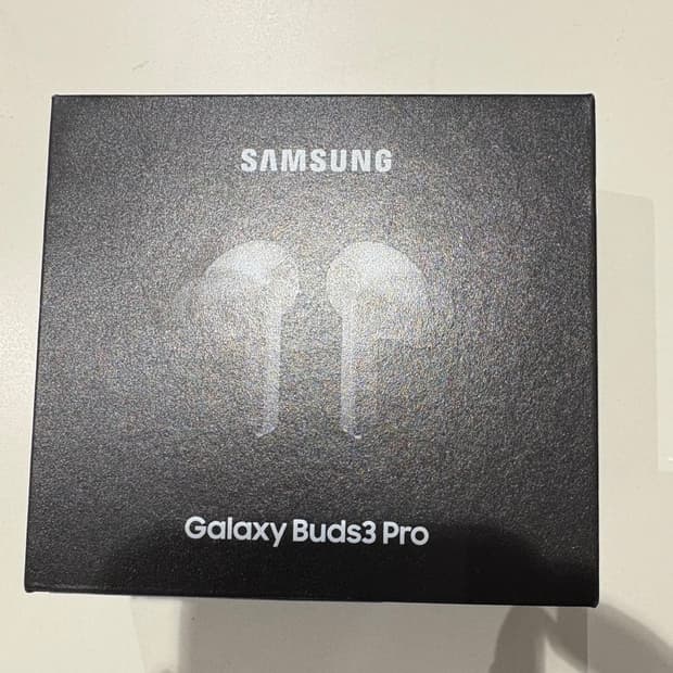 갤럭시 버즈 프로3 실버 미개봉 12만원 