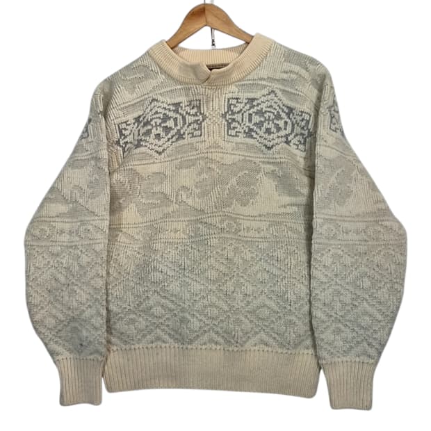 Brirish Taste 패턴 니트