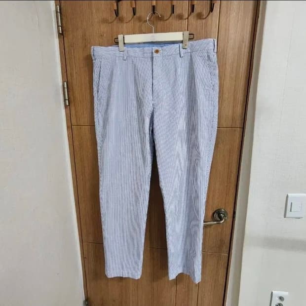 (40)브룩스브라더스 시어써커 슬랙스 팬츠 빅사이즈