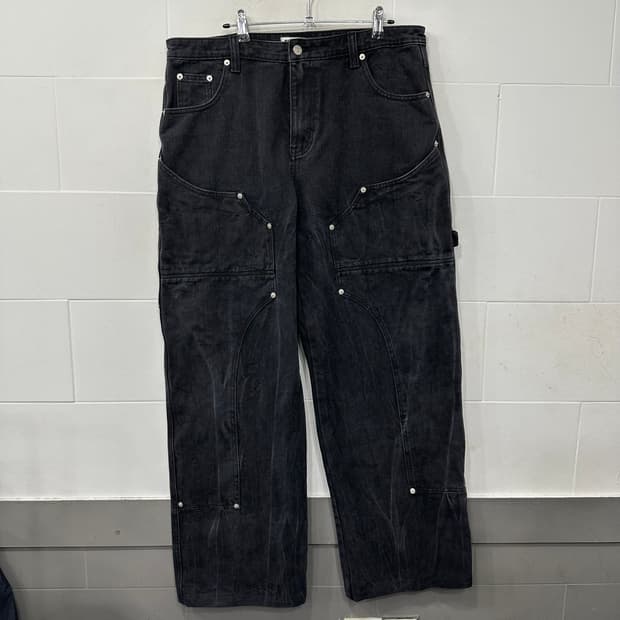 벌스데이 웨스턴 카펜터 더블니 팬츠