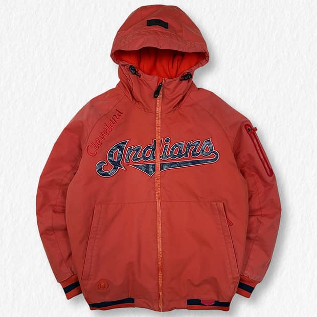 MLB 클리브랜드 인디언스 후드 점퍼