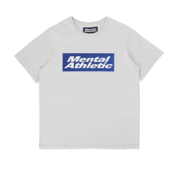 mental athletic 로고티 화이트