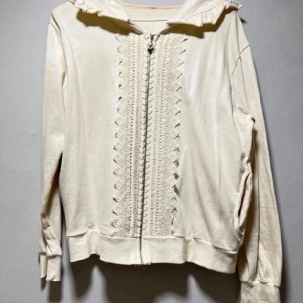 유어러버블 레이스 후드집업