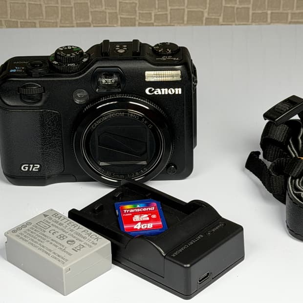 캐논 G12 레트로 빈티지 감성 카메라