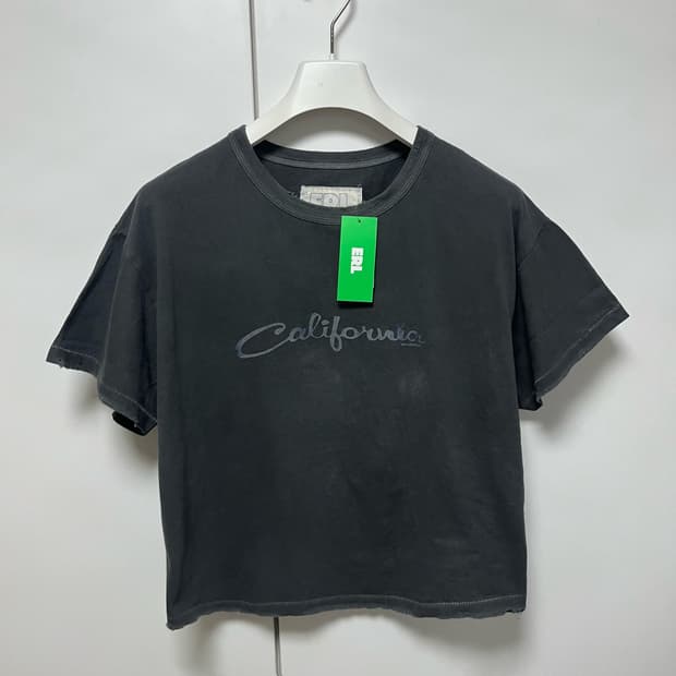 [M]이알엘 ERL 캘리포니아 워싱 티셔츠/차콜