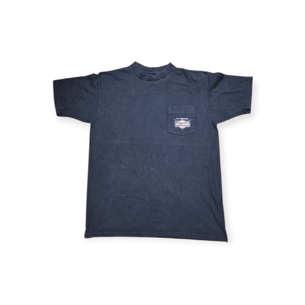 할리데이비슨 포켓 반팔 티셔츠