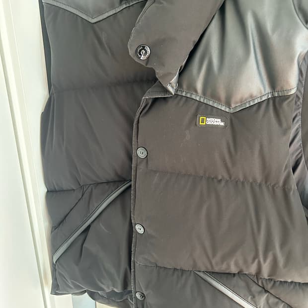 내셔널 조끼 패딩