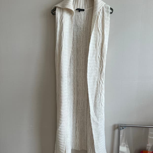 theory  정품 니트 롱가디건 사이즈2