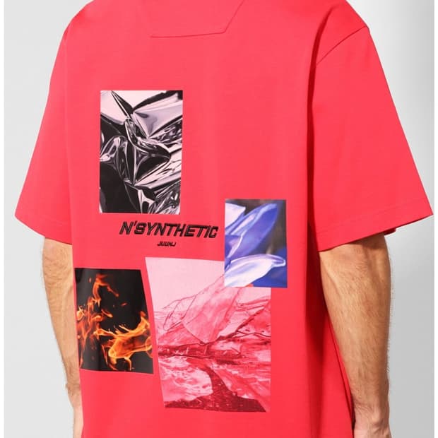 준지  레드 반팔 티셔츠 044