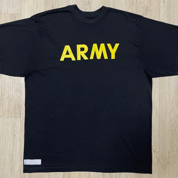 110) 미군 오리지널 ARMY 아미 기능성 반팔티(RRL&폴로&LVC)