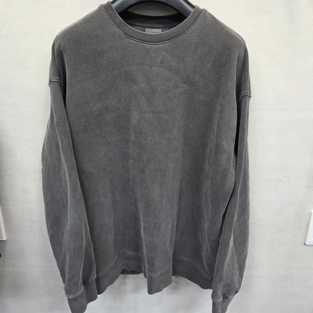 소버먼트 피그먼트 오버핏 맨투맨 xl