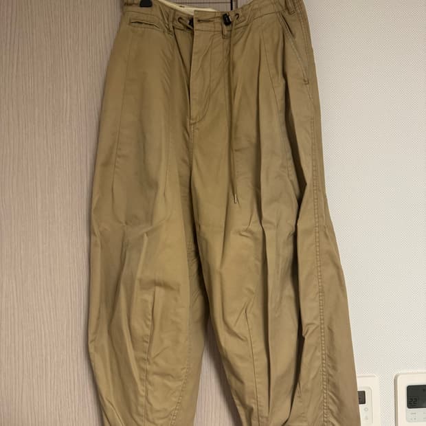 니들즈 벌룬 팬츠 베이지 xs