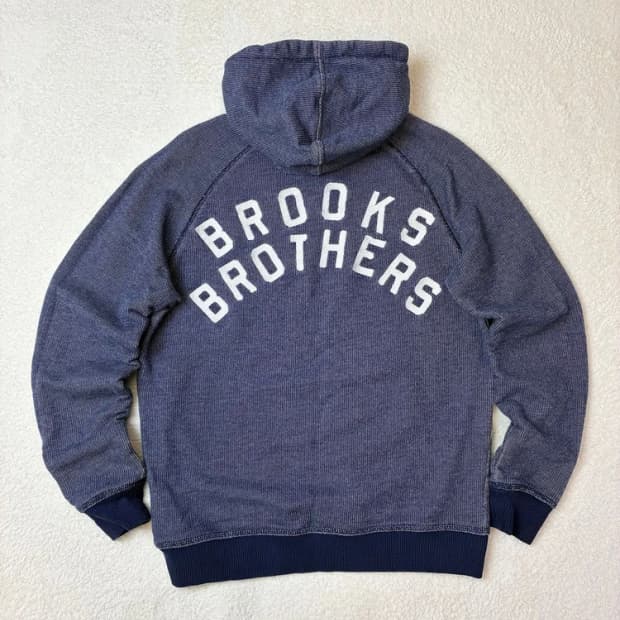 브룩스브라더스 아메카지 백로고 후드티 PN5759   