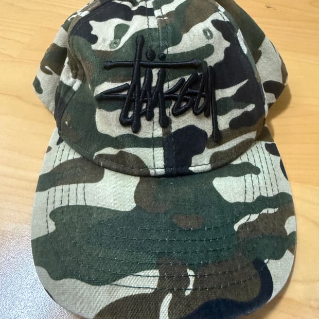 00s 빈티지 스투시 카모캡
