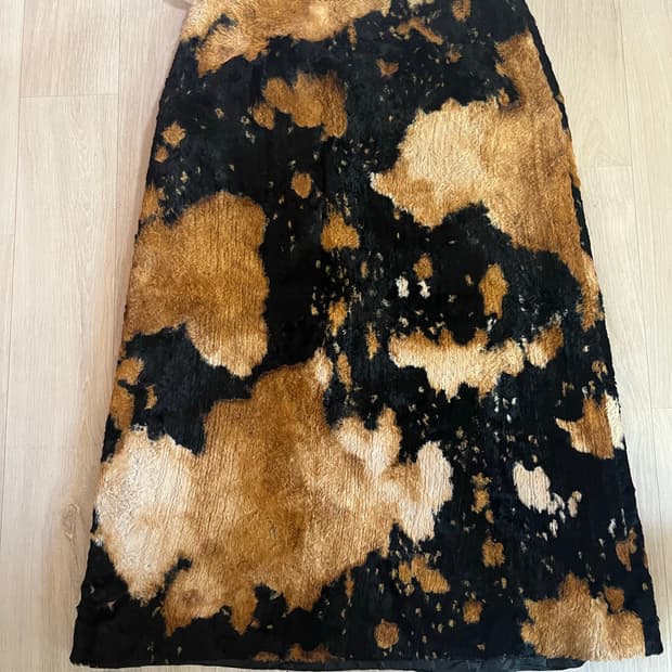 빈티지 소무늬 치마 S-M