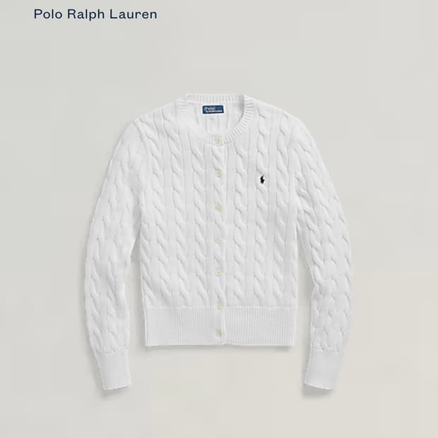 폴로랄프로렌 케이블가디건 XS사이즈