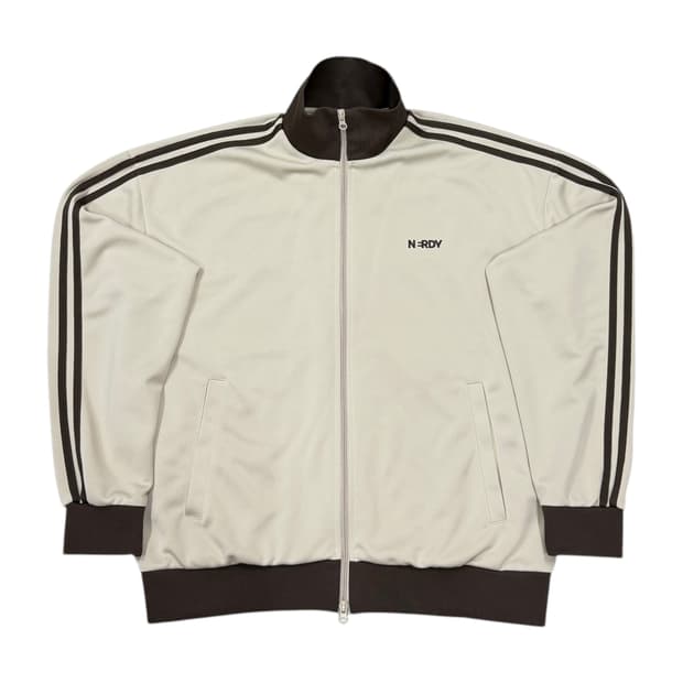 널디 트랙탑 져지 자켓 라이트 베이지 L