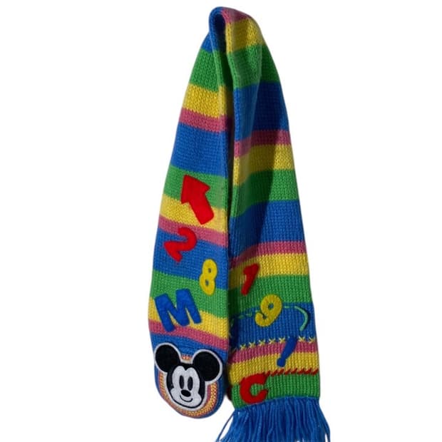 빈티지 미키마우스 머플러