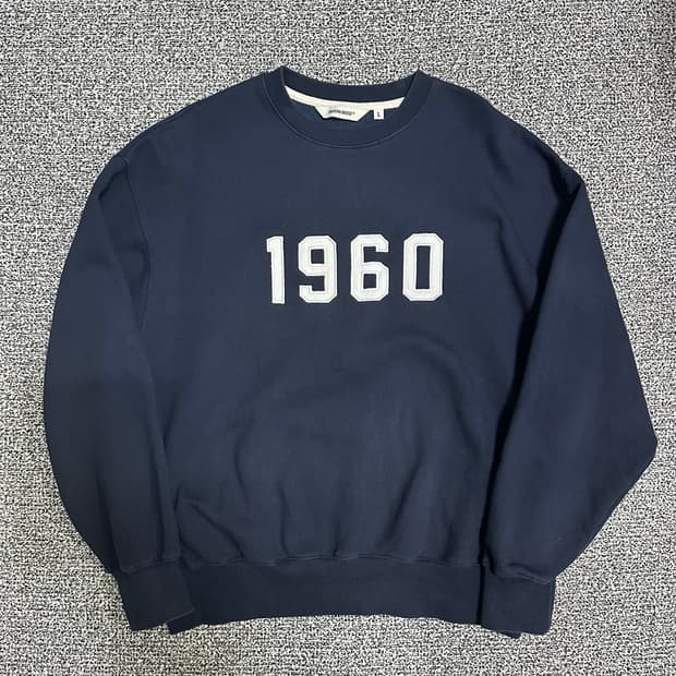 (L) 유니폼브릿지 1960 맨투맨 네이비 캐주얼