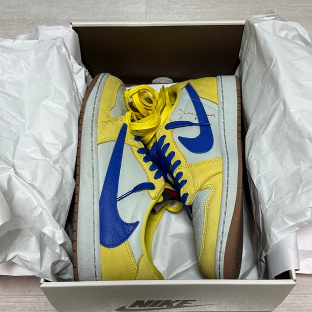 나이키 에어 조던1 로우 OG 카나리 280