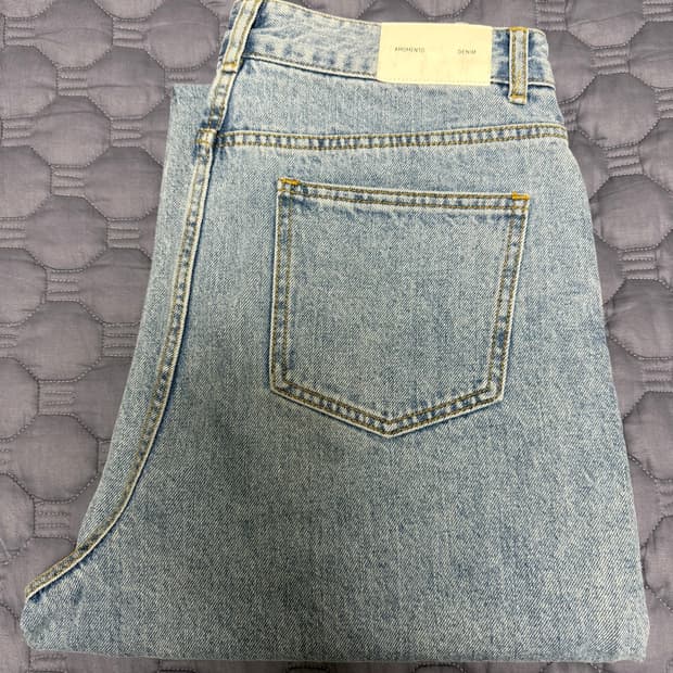 아모멘토 리사이클 데님 Light blue M