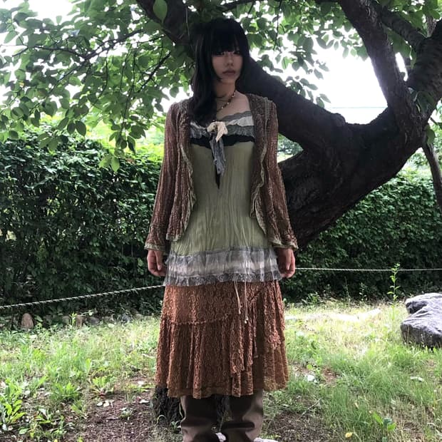 matcha point lace fairy set