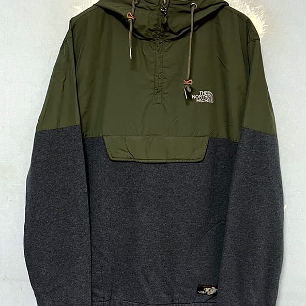 노스페이스 남자 아노락맨투맨 추동 반집업 후드넥 캐주얼 L 100
