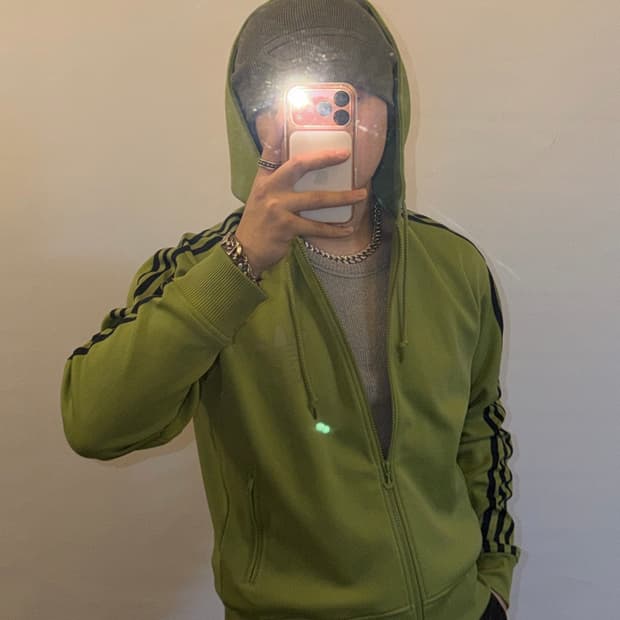 아디다스 말차 후드집업