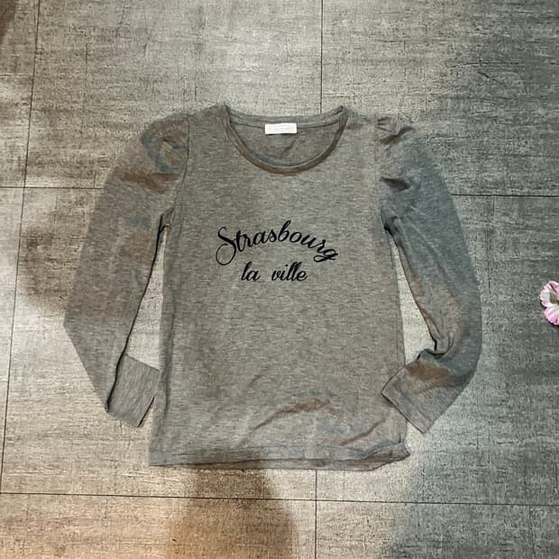 일본빈티지 Gallery 핀터깔y2k 달천깔페어리 롱슬리브 긴팔티셔츠