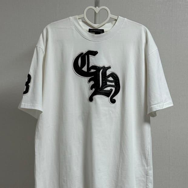 Chrome Hearts 반팔 화이트 L