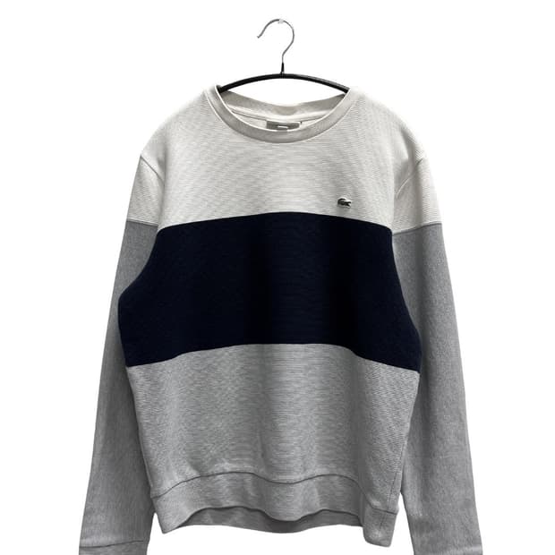 라코스테 배색 맨투맨