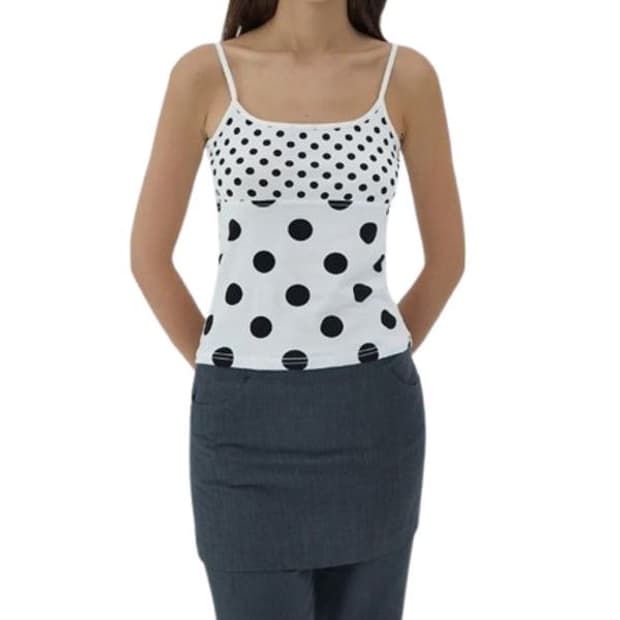 25SS_Paloma wool DOT PNT CTTN TOP