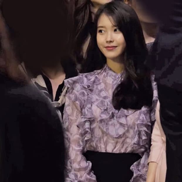 오앨 아이유 블라우스 