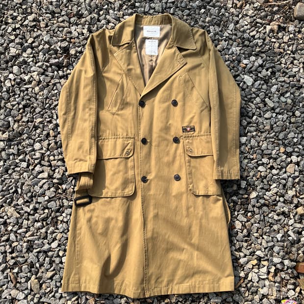 MONOFLOW 트렌치 더블코트 (실측확인)