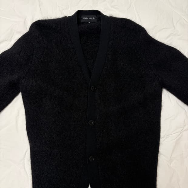 OWN HOUR 블랙 가디건 M 김현우