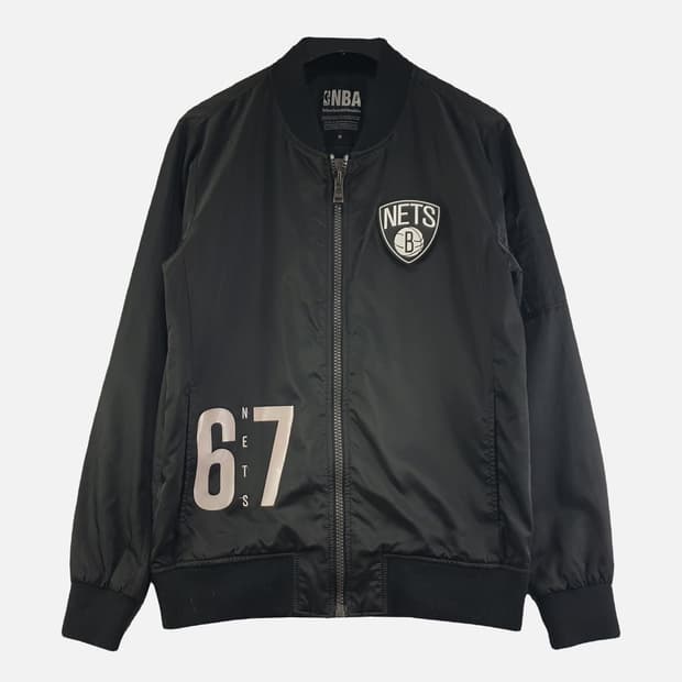 NBA 블랙 남자 자켓 M N9136