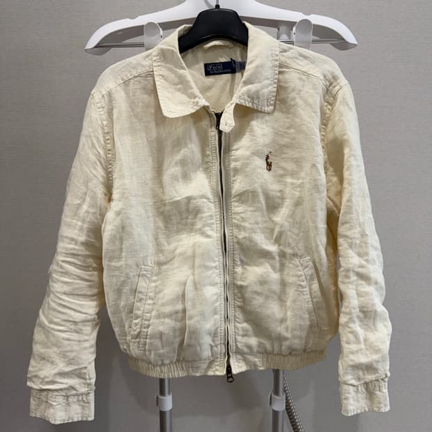 폴로 랄프로렌 린넨 블루종 자켓 