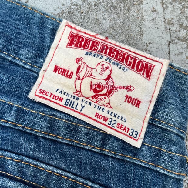 Made In USA True Religion Billy Jeans