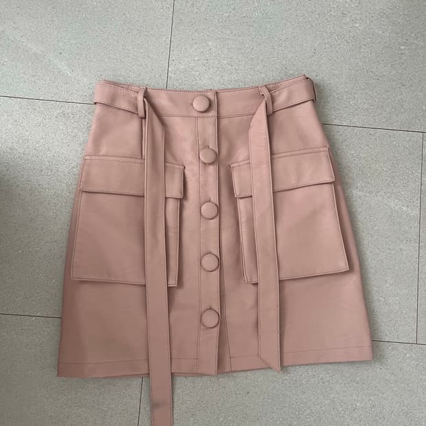 레더 스커트
