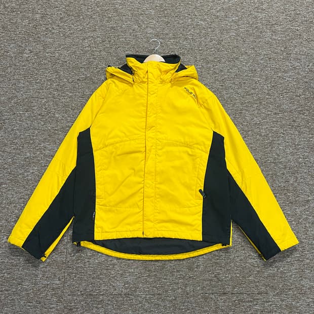 폴로 랄프로렌 옐로우 후드점퍼 L