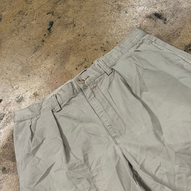 [정품/32] 폴로 랄프로렌 베이지색 주름 반바지 b15