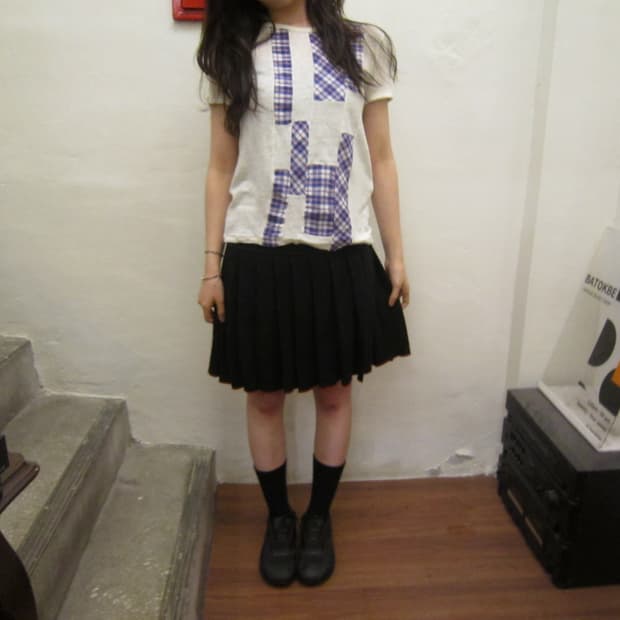 마크 바이 마크 제이콥스 패치워크 반팔 티셔츠