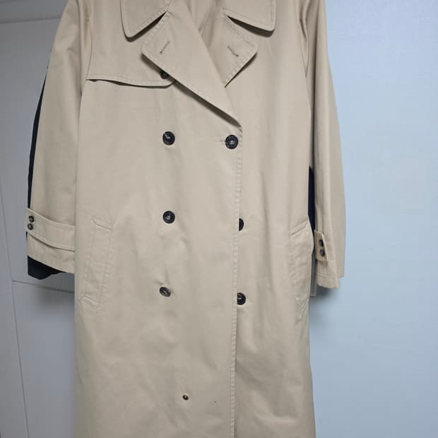 메종 마르지엘라 20ss 오버사이즈 더블 브레스티드 트렌치코트 판매합니다