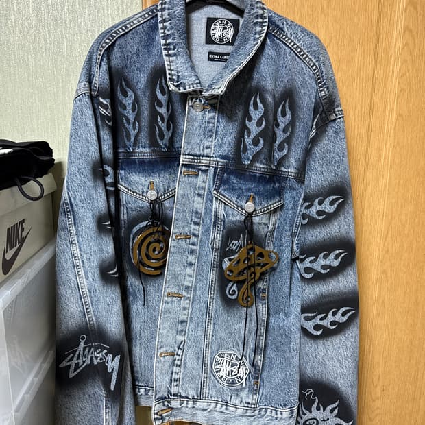Stussy x Dries Van Noten Hand Stencilled